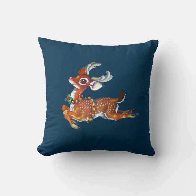 coussin d'art vintage de rennes (Recto)