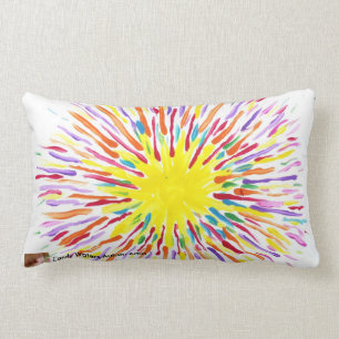 Coussin d'artiste d'autisme des eaux de sucrerie