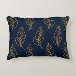 Coussin d'ascension de la feuille d'or et de la ma