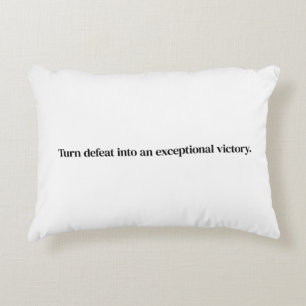 Coussin d'ascension victorieuse exceptionnel