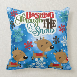 Coussin Dashing Lance La Neige