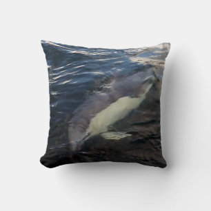 Coussin Dauphin Commun Nageant Océan Salle de Séjour Inspi