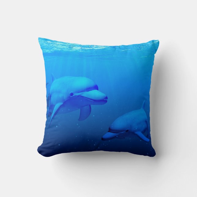 Coussin Dauphins (Recto)