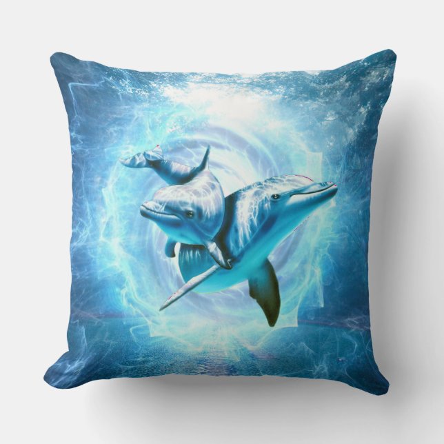 Coussin Dauphins (Recto)