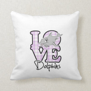Coussin Dauphins d'amour