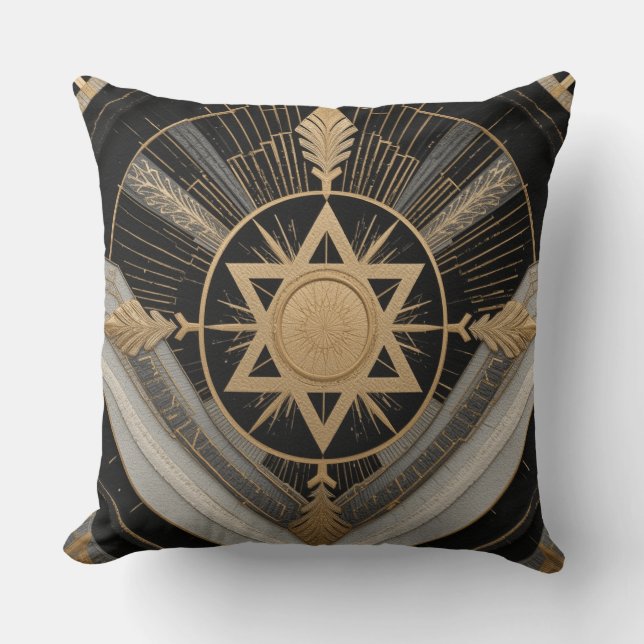 Coussin David Star (Recto)