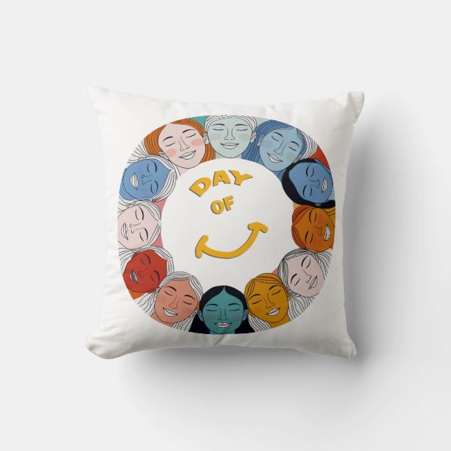 Coussin Day of Happiness  (Recto)