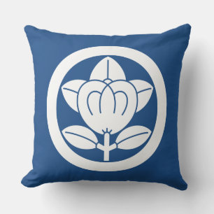 Coussin ) de 六つ割り作図 de (de 丸に橘