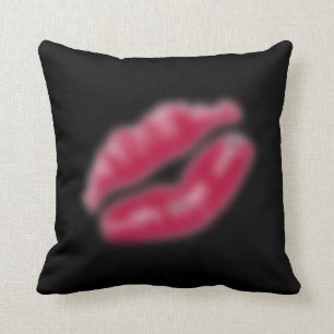 Coussin de baiser de rouge à lèvres