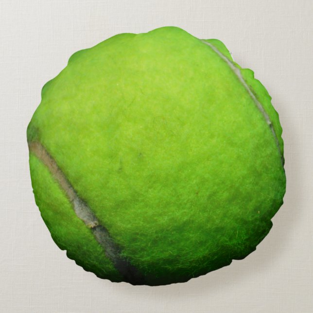 Coussin de balle de tennis jaune (Dos)
