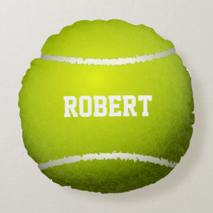 Coussin de balle de tennis personnalisé