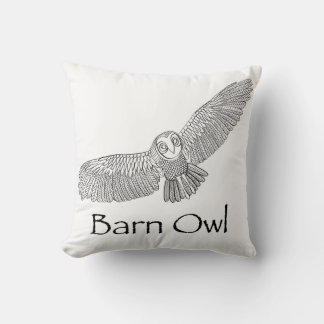 Coussin de Barn Owl
