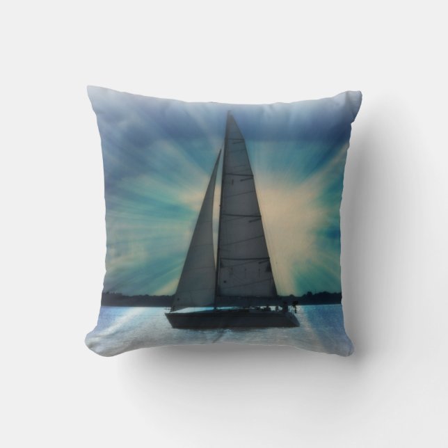 Coussin de bateau à voile (Recto)