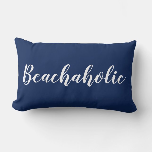 Coussin de Beachaholic| Marine (Recto)