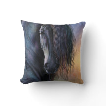 Coussin de beauté noire