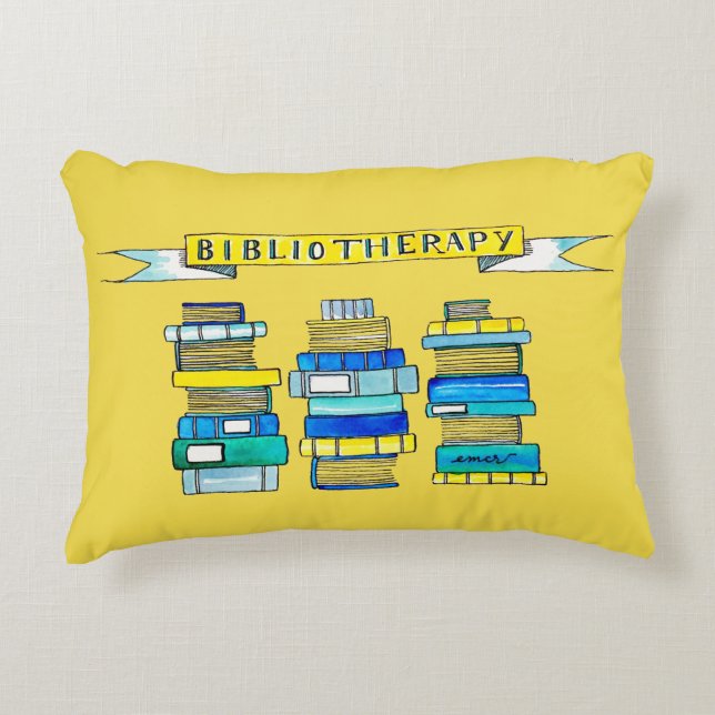 Coussin de Bibliotherapy (Devant)