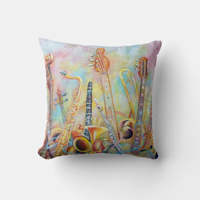Coussin de bouquet de musique (Recto)