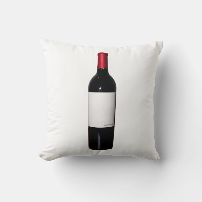 Coussin de bouteille de vin (Étiquette vierge) (Recto)