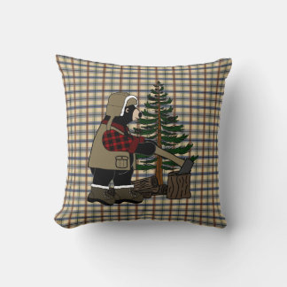 Coussin de bûcheron mignon