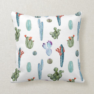 Coussin de cactus (blanc)