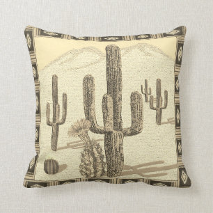 coussin de cactus du sud-ouest