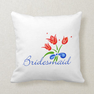 Coussin de cadeau de demoiselle d'honneur