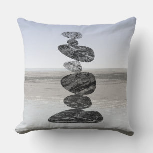 Coussin de cailloux de pierre