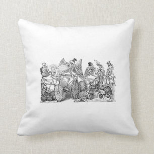 Coussin de Calavera de cyclistes