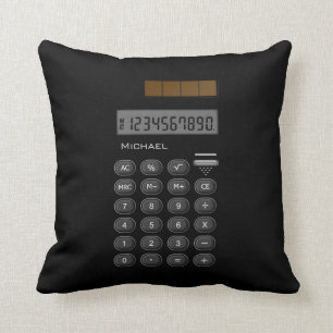 Coussin de calculatrice de maths