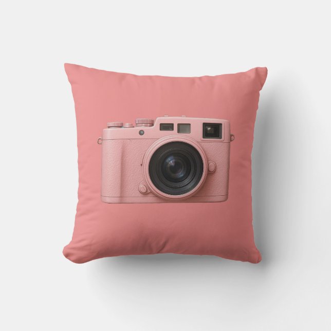 Coussin de caméra rose ! (Recto)