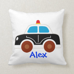 coussin de camion de pompiers de voiture de police