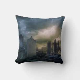 Coussin de canapé gothique Graveyard