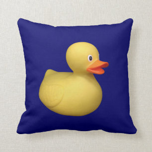 Coussin de canard en caoutchouc bleu