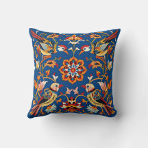 Coussin de Carré de conception persan traditionnel