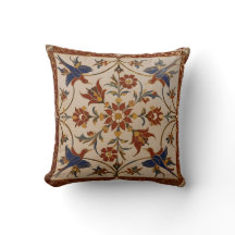 Coussin de Carré de conception persan traditionnel