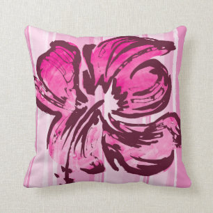 Coussin de carré de réversible de ketmie