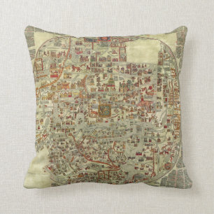 Coussin de carte d'Ebstorf
