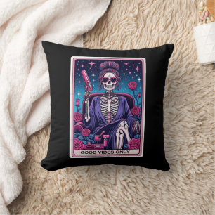 Coussin de carte Tarot Good Vibes uniquement