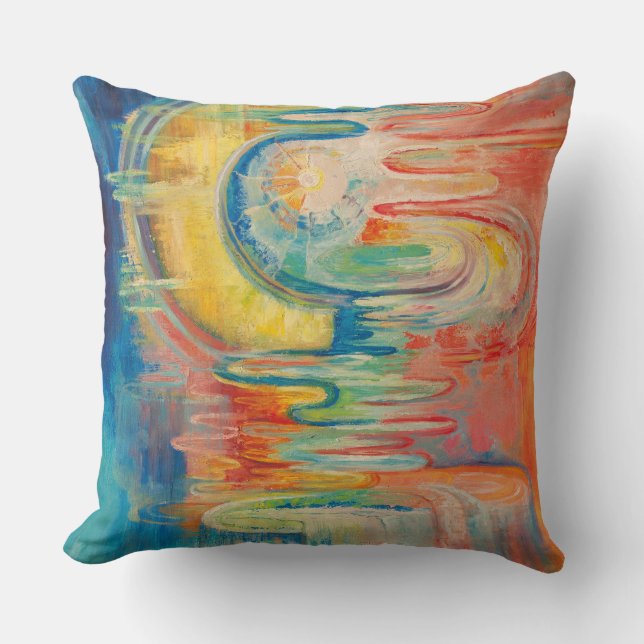coussin de cascade Abstrait (Recto)