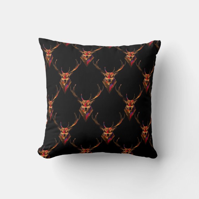 Coussin de cerf pour la tanière de l'homme (Recto)