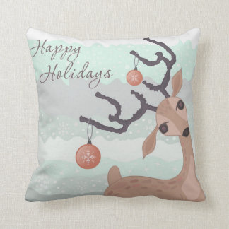 Coussin de cerfs communs de vacances