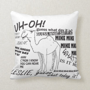 Coussin de chameau de journée en milieu de semaine