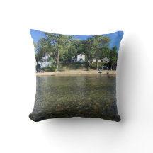 Coussin de Champlain de lac de camp et de bateau