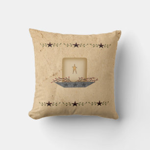 Coussin de chandelle étoile primitive