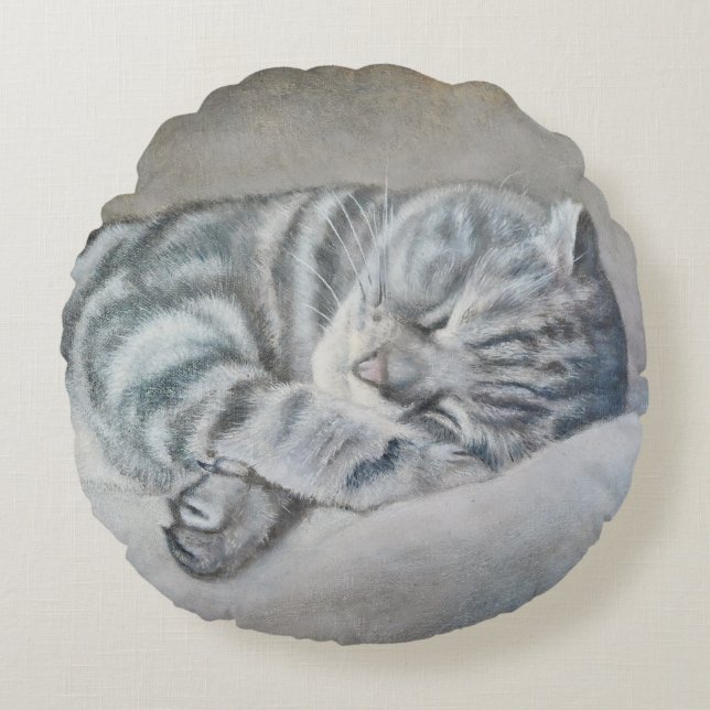 Coussin de chat à couchage doux (Devant)