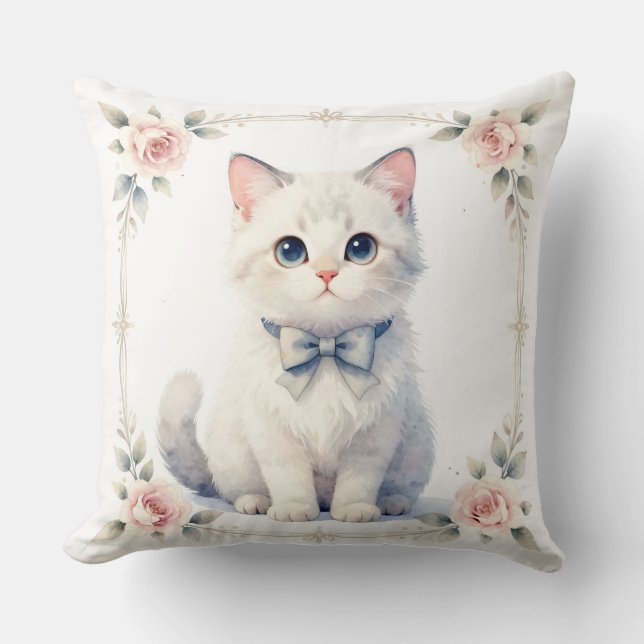 coussin de chat adorable (Recto)