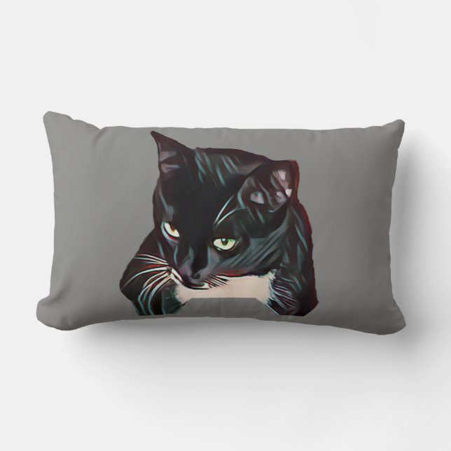 Coussin de chat de Black Jack (Recto)