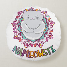 Coussin de chat de Nameowste