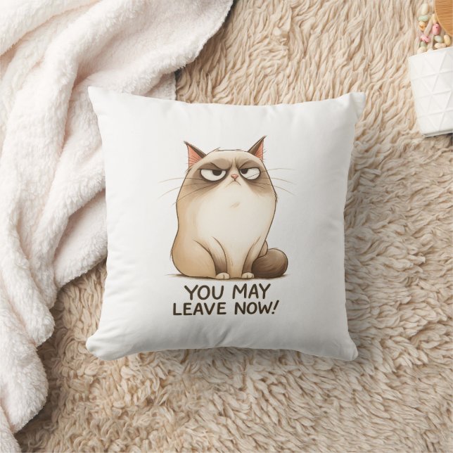 🙀 Coussin de chat impertinent 🚪🐾 (Couverture)