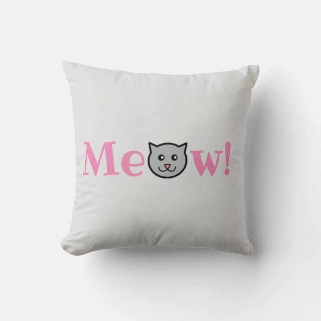 Coussin de chat Sassy (Recto)